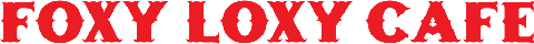 Foxy Loxy Cafe logo